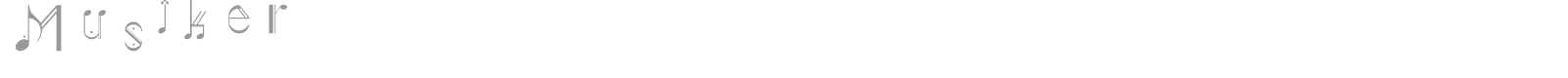 Musiker font preview